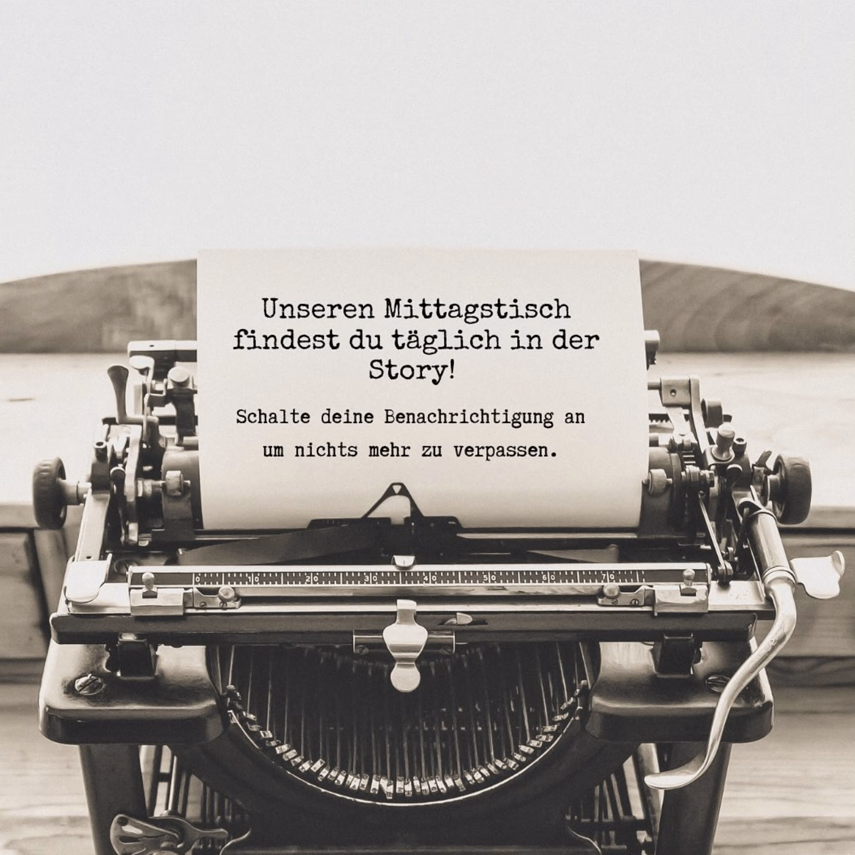 Mittagstisch in der Metzgerei